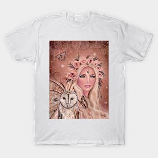 Philantha Fairy art by Renee Lavoie T-Shirt